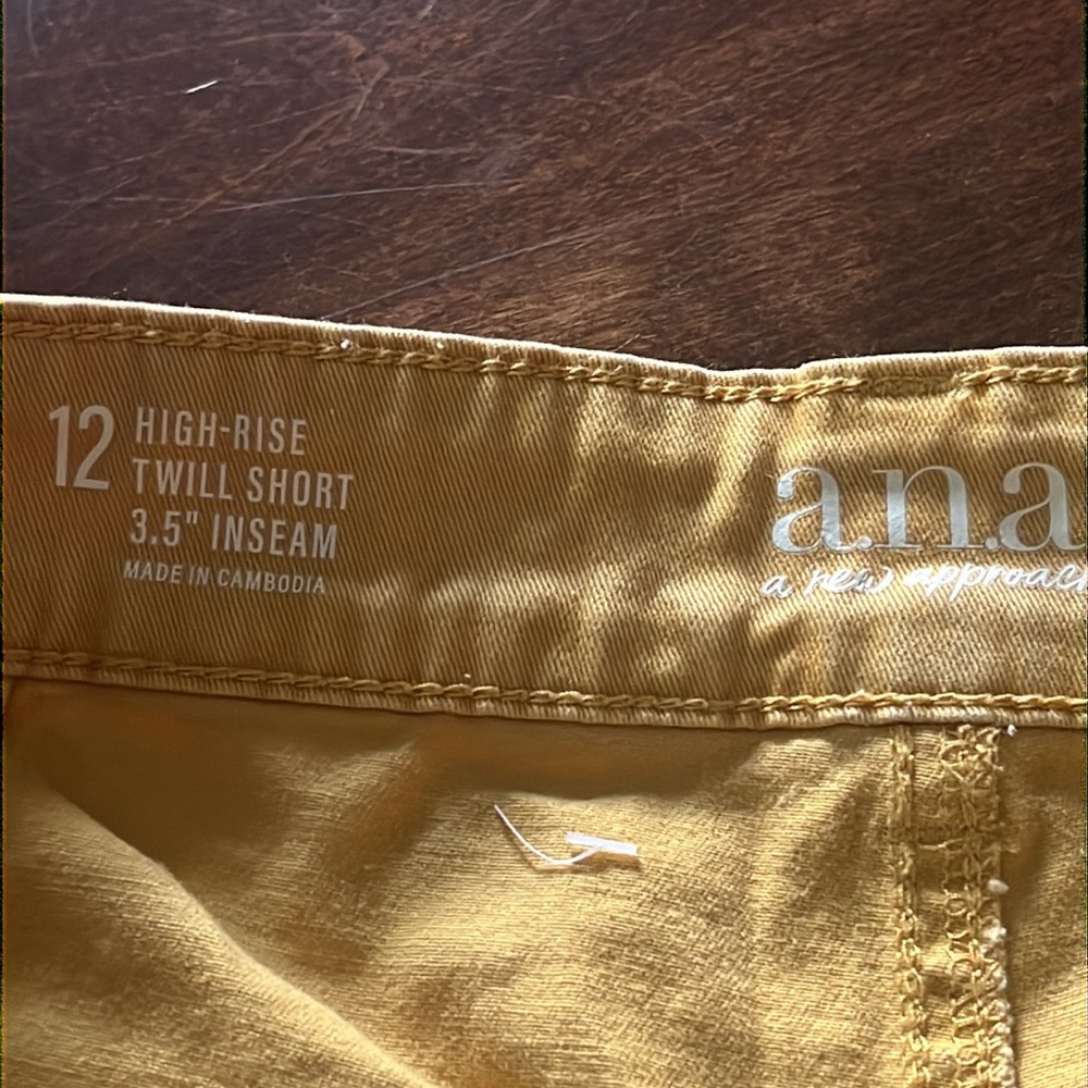 Ana Button Fly High Rise Jean Shorts - Picture 5 of 7